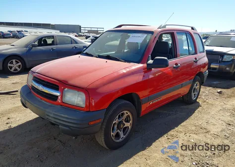 2001 Chevrolet Tracker Hard Top Base z USA, uszkodzony, nr VIN 2CNBE13C816932229